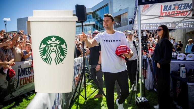 Ohio Starbucks Wrote 'Racists Fav Drink' on Customer's Charlie Kirk Drink 'That Barista is a Real One, Though'