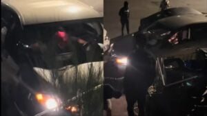 Pennsylvania woman drives down sidewalk in public meltdown