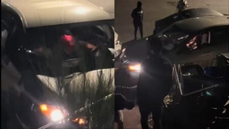 Pennsylvania woman drives down sidewalk in public meltdown