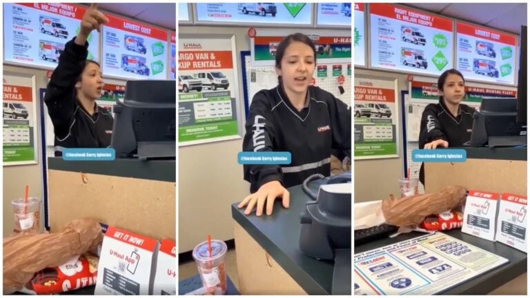 Rude Massachusetts Customers Demand Refund in Truck Rental Store, Manager and Police Ask Them to Leave