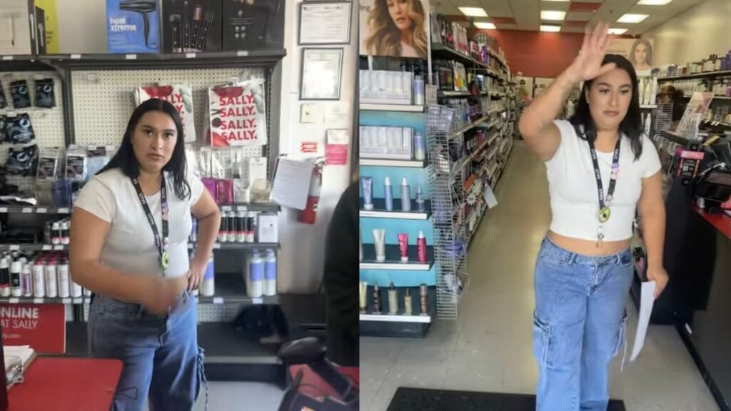 A picture of the California employee.