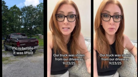 houston woman husband stolen work truck