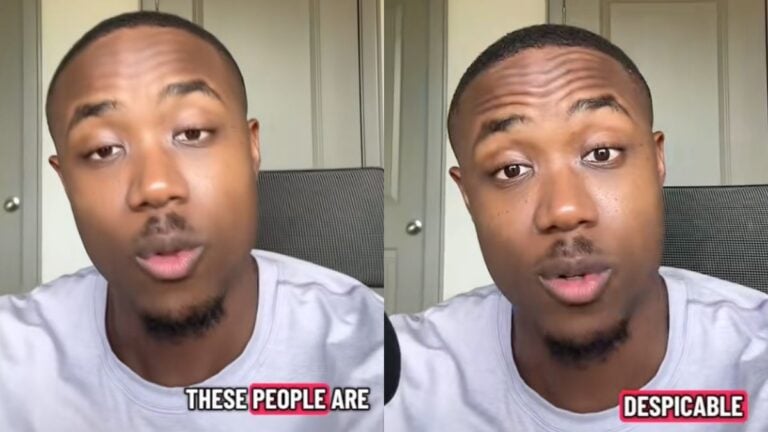 Jeffery Mead on TikTok speaking about Matthew Dowd