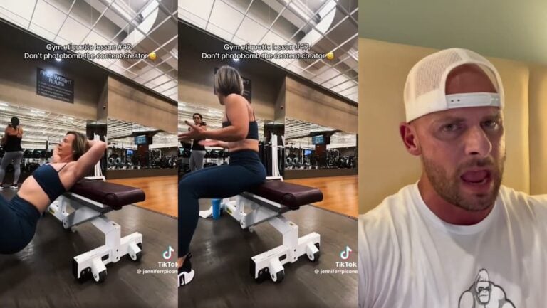New Jersey gym influencer fail