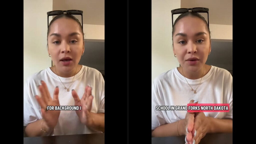 north dakota native law student racism dmv