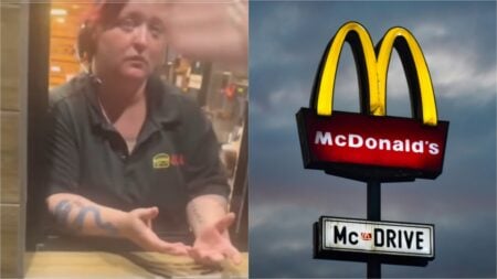 Ohio McDonald's employee uses slur.