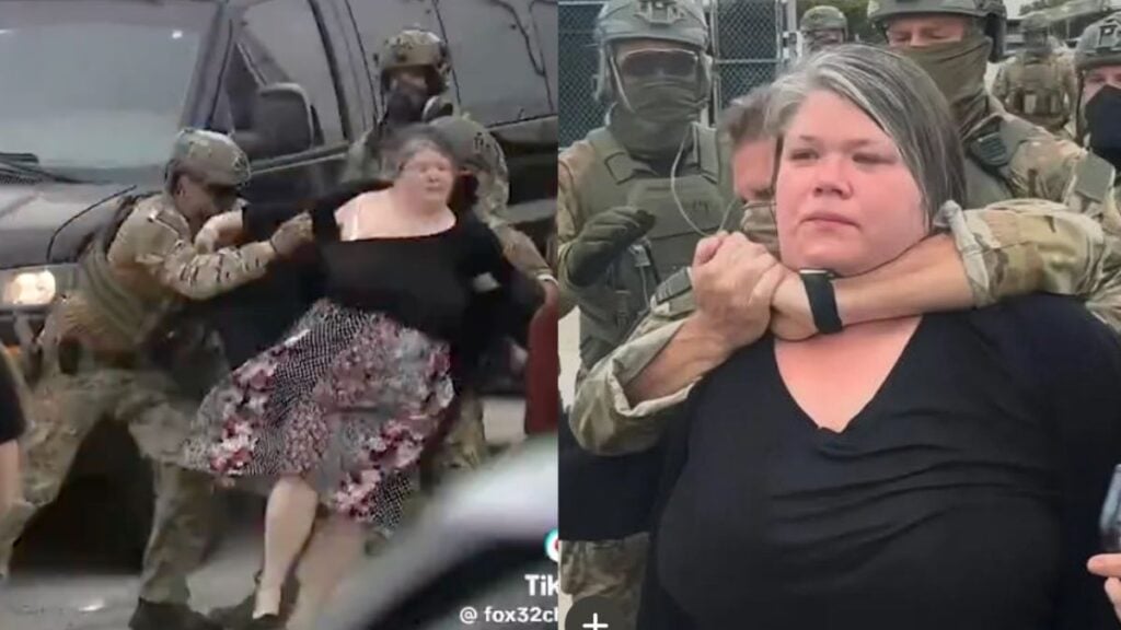 Woman detained by federal agent in Chicago