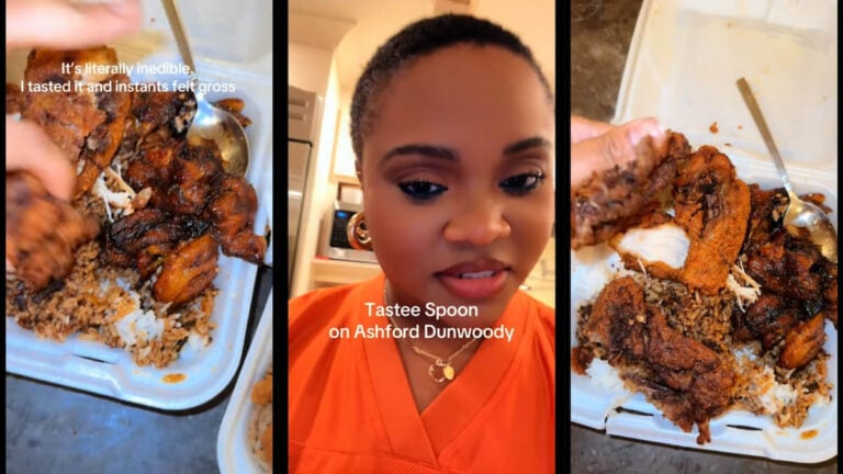 Atlanta Woman Tastee Spoon Spoiled Food