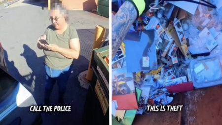 Boston Karen Calls Cops on Dumpster Diver