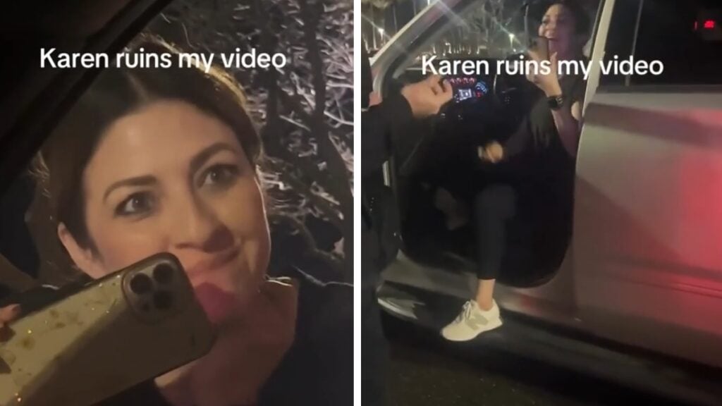 Crazy California Karen Harasses Influencer and Steals His Phone, ‘I Really Hope She Was Arrested’ California Karen Goes Crazy