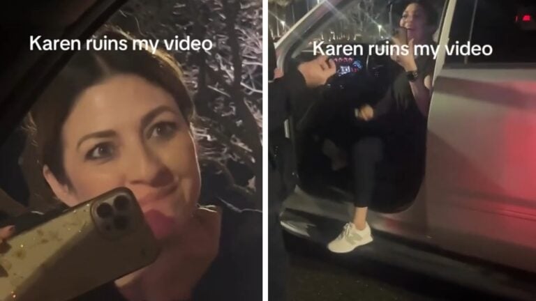 Crazy California Karen Harasses Influencer and Steals His Phone, ‘I Really Hope She Was Arrested’ California Karen Goes Crazy