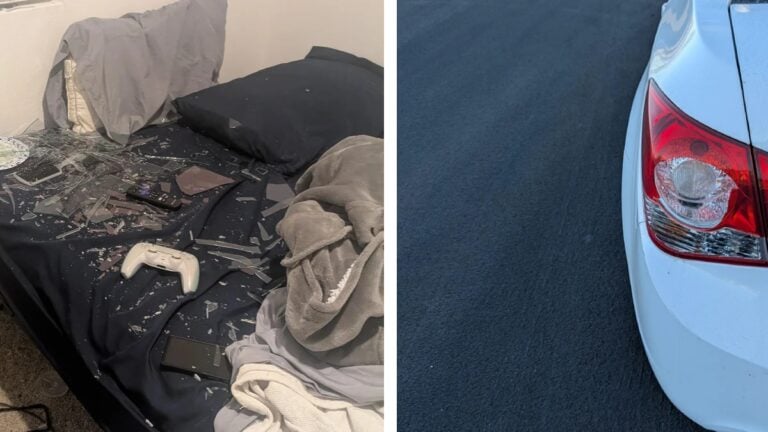 San Diego Landlord’s Son Goes on a Drunk Rage and Smashes Neighbor’s Window and Taillight, ‘This Is More Than Mildly Annoying’ Drunk Landlord's Son Smashes Window