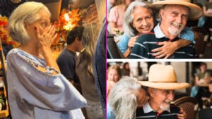 Florida Woman Takes Sweetest Surprise Photos of Husband and Wife at Café