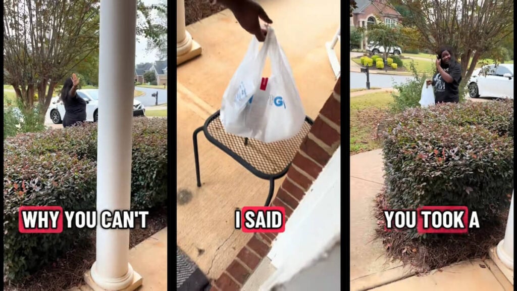 Georgia Delivery Driver Food Theft