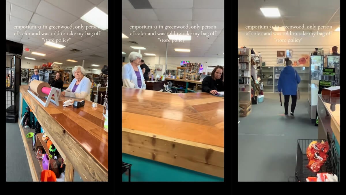 Greenwood Store Customer Accuses Staff of Racial Bias for Singling Him Out Over Their Bag Policy While Turning a Blind Eye to Other Customers Violating It: ‘Way to Stand Ur Ground’