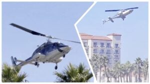 Helicopter Crash in Huntington Beach California