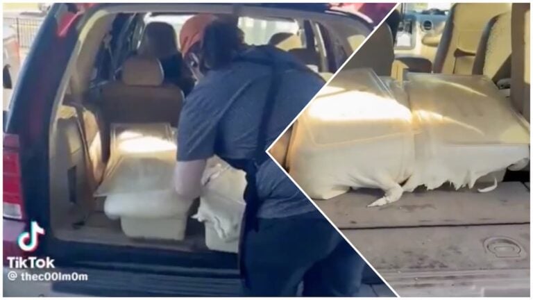 Tennessee Little Caesars Workers Filmed Hauling Pizza Dough in Dirty Car, Health Department Steps In: ‘If You Eat Pizza, Don’t Eat Here’ Tennessee Little Caesars Dough Incident