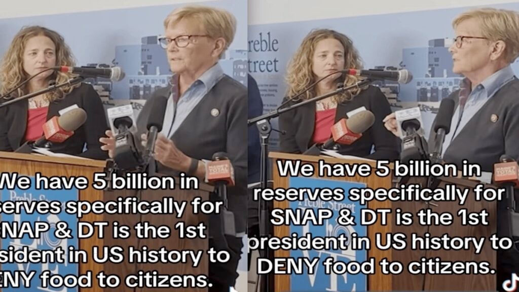 Maine Representative Explains That the Money is There for SNAP, Government Just Won’t Use It to Feed Its People: ‘He Legit is Causing the Poor to Starve’ Maine Representative Explains That the Money is There for SNAP, Government Just Won’t Use It to Feed Its People