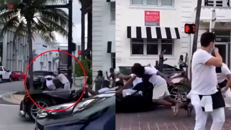 Miami Man Tries to Dine and Dash but Karma Runs Faster: ‘This Video Is Real Life GTA’ Miami Man Tries to Dine and Dash but Karma Runs Faster: ‘This Video Is Real Life GTA’