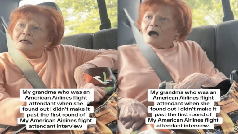 New Jersey Grandma Literally Stunned When She Finds Out Granddaughter Didn’t Get the Job at American Airlines