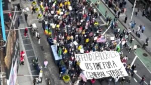 New York City shows up by the thousands for the No Kings protest