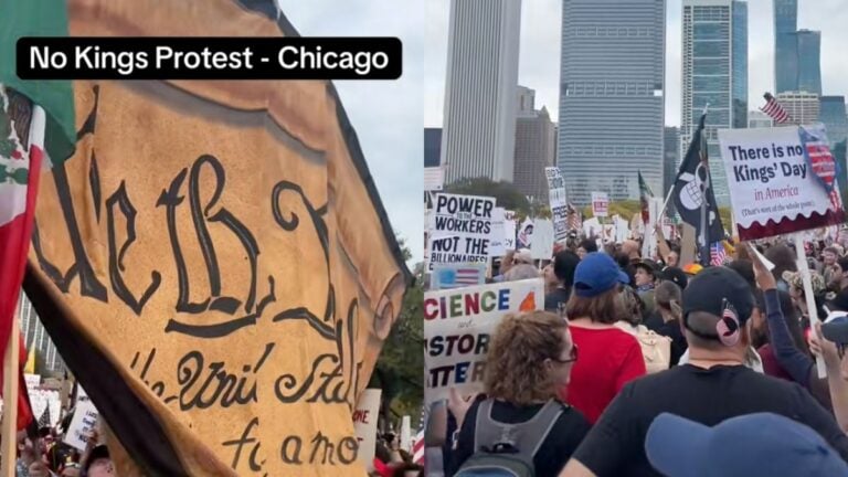 No Kings protest in Chicago