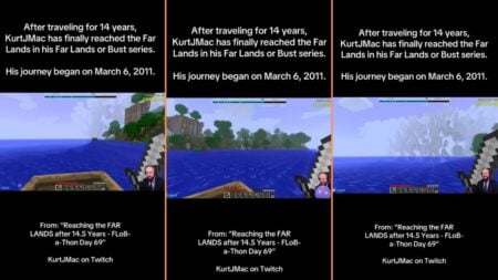 Seattle Minecraft Streamer Reaches Far Lands after 14 Years 'Glad to See He Finally Made It'