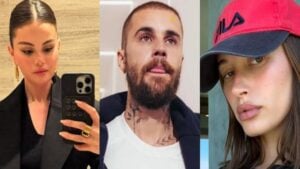 Selena Gomez- Justin Bieber-Hailey Bieber
