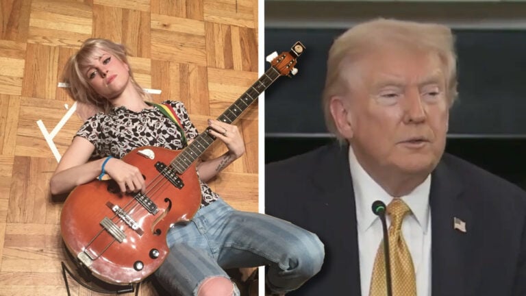 Singer Hayley Williams Blasts Donald Trump
