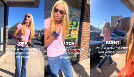 West Virginia Karen Threatens Pregnant Woman in Parking Lot Meltdown, Later Arrested for Assaulting Officer west virginia karen