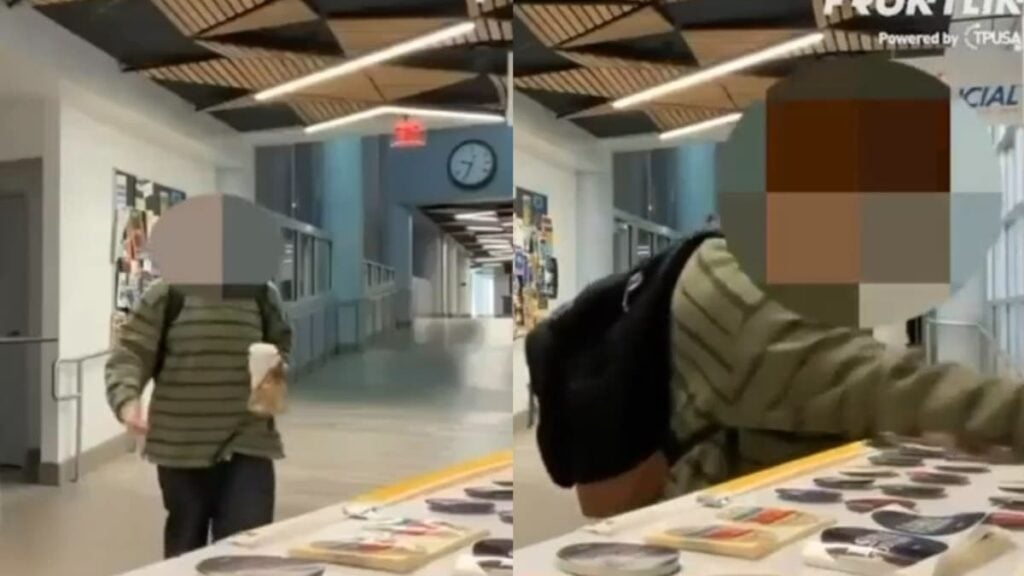 A picture of the Arizona student.