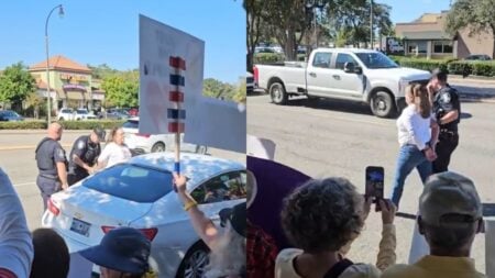 A picture of the South Carolina Trump supporter.