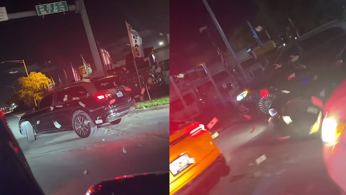 Unbelievable Moment in Florida as Car Starts Throwing Dollars While in Traffic: ‘I Woulda Been Out There With a Trash Bag’