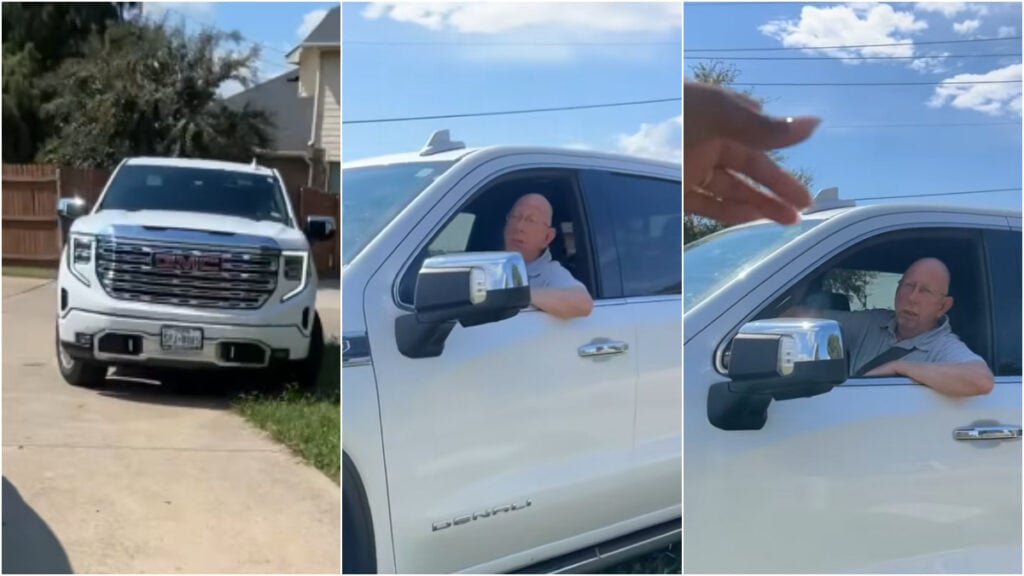 black woman gets stalked and threatened over traffic
