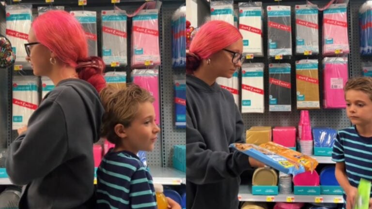 Massachusetts Mom Takes Heat For ‘Ruining’ Fun Movie Night With Young Son: ‘He Looks So Sad’ Boston mother divides TikTok in video with young son