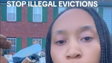 The Eviction Angels of Memphis, Tennesee helping a local resident