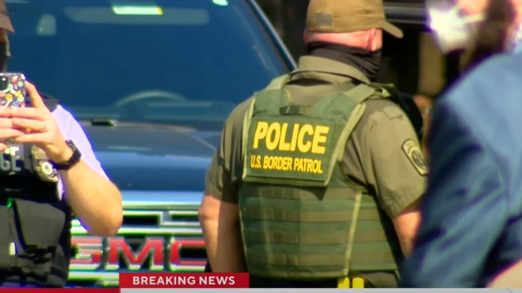 ICE agents in Chicago