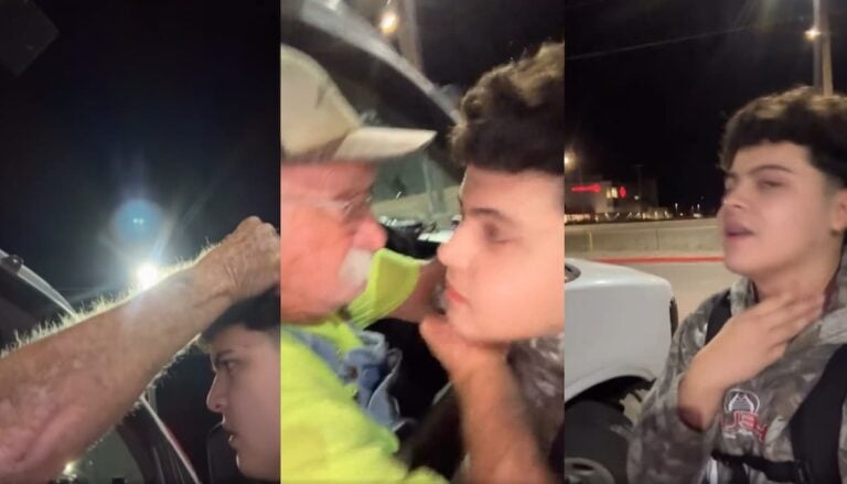 Idaho Trucker Caught on Camera in Racist Confrontation with Hispanic Man: ‘I Just Wanted a Gatorade’ racist man in idaho
