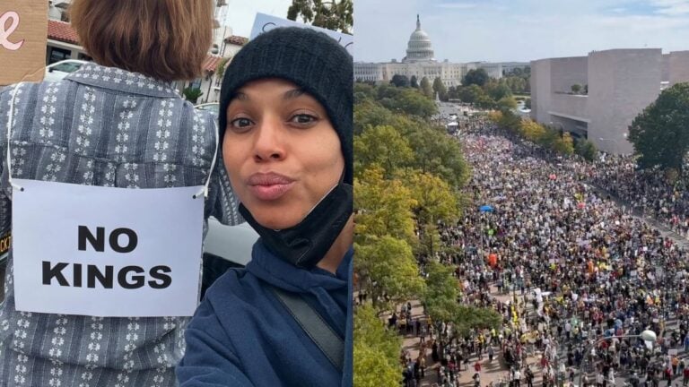 Kerry Washington No Kings day
