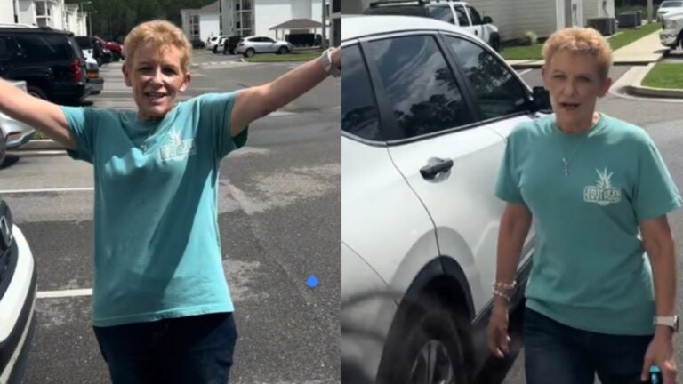 A woman in Mississippi was verbally attacked by a racist Karen.