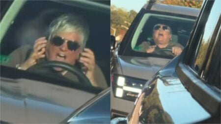 Virginia woman road rage