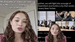 New York Woman Hilariously Reports Her New Mexico State Senator Father is Crashing Out Over Mamdani’s Mayor Results