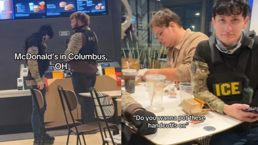 Deranged Ohio Teens Dress Up as ICE for Halloween and Chase People Around to Terrify Them: ‘The Lack of Empathy People Have’ A picture of the Ohio teens.